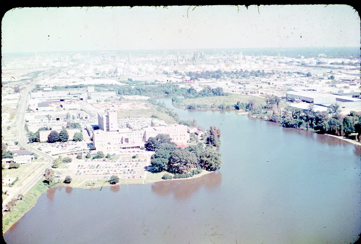 Louisiana State Capitol — Observation Deck — historical photo
