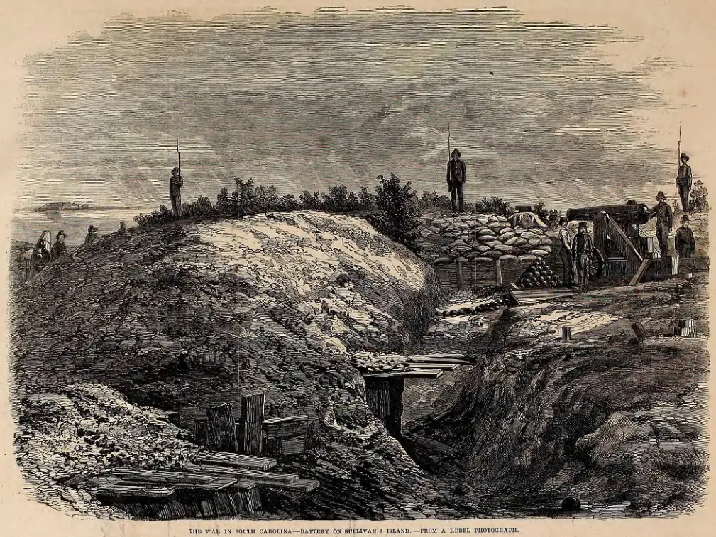 Slavery and Freedom Passage Memorial Site, Sullivan's Island — historical photo