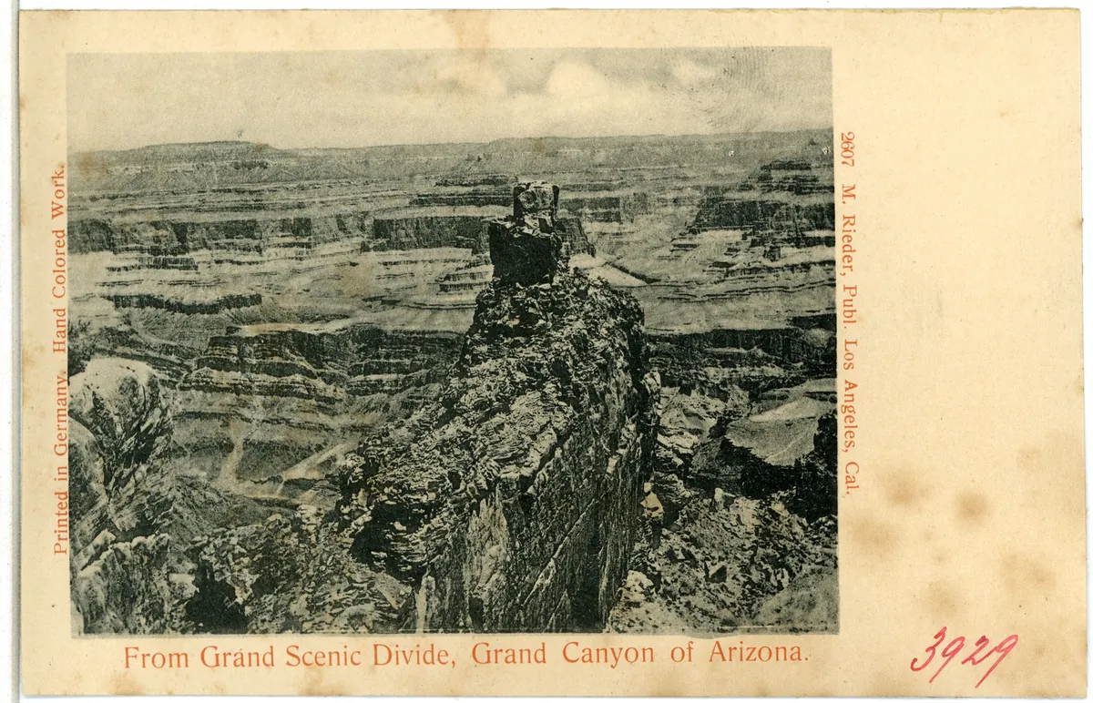 Grand Canyon South Rim — historical photo