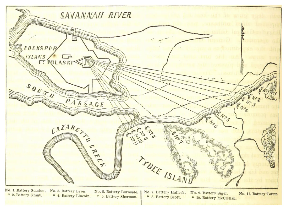 Fort Pulaski National Monument — historical photo
