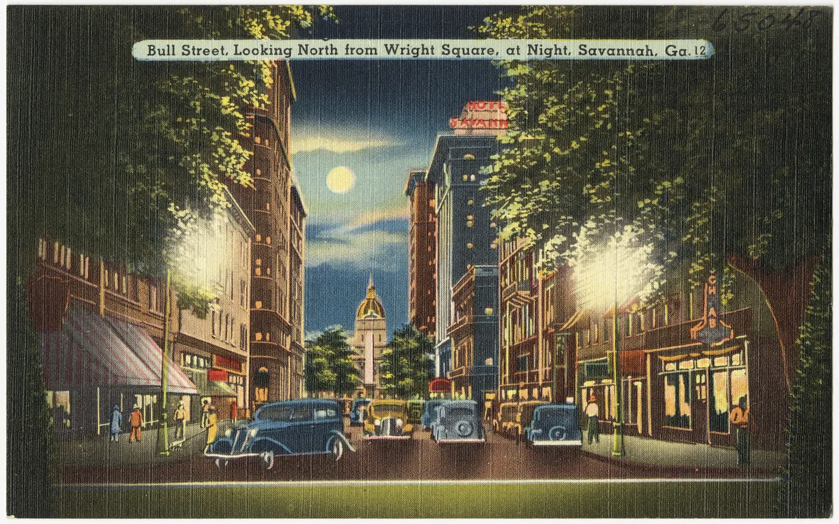 Wright Square — historical photo