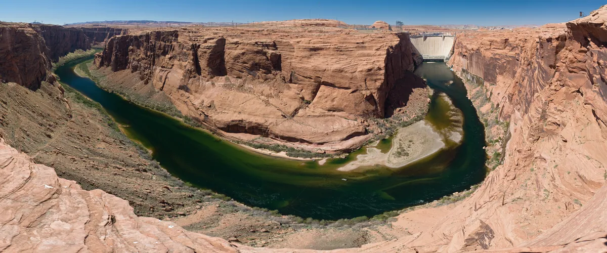 Glen Canyon Dam — historical photo