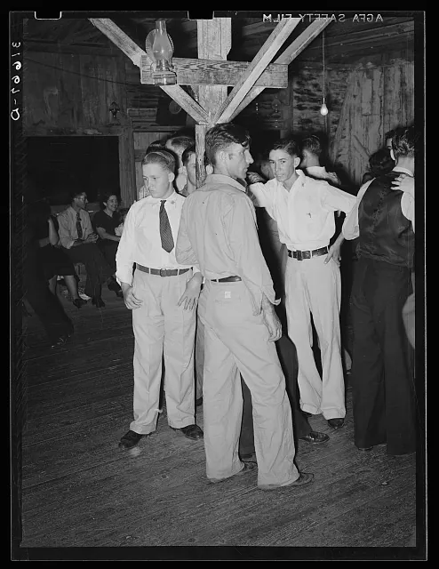 La Poussière — The Cajun Dance Hall — historical photo
