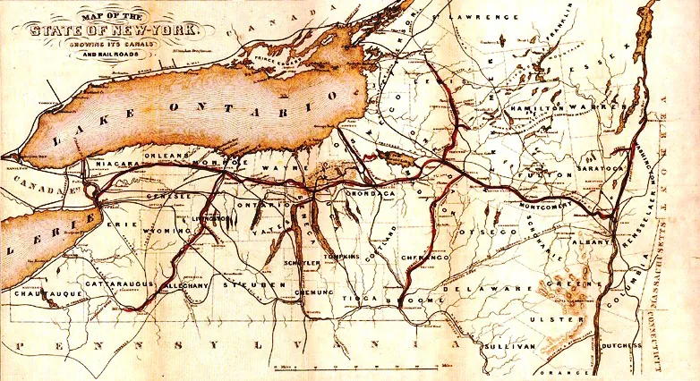 Erie Canal — historical photo