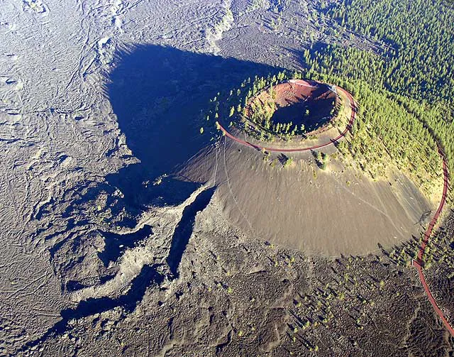 Lava Lands Visitor Center and Lava Butte