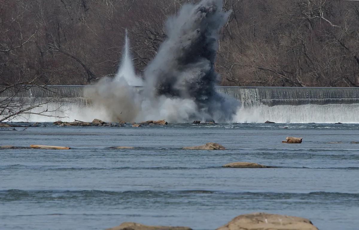 Embrey Dam Removal Site