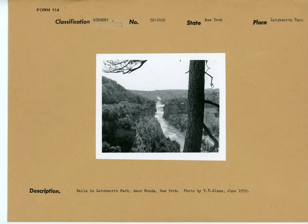 Letchworth State Park — historical photo
