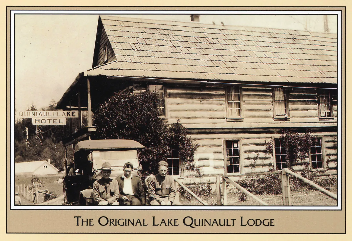 Lake Quinault Lodge — historical photo