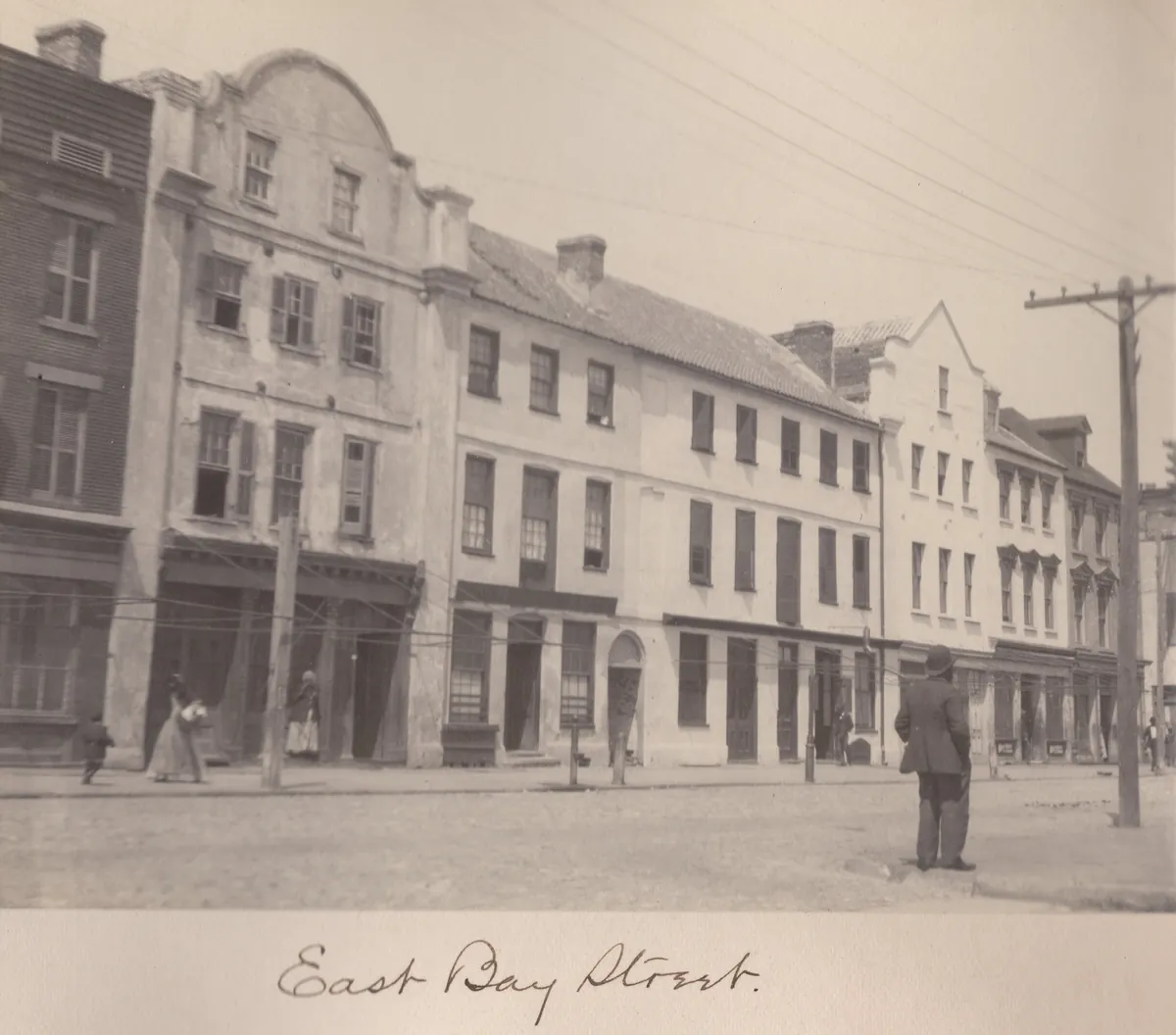Rainbow Row — historical photo