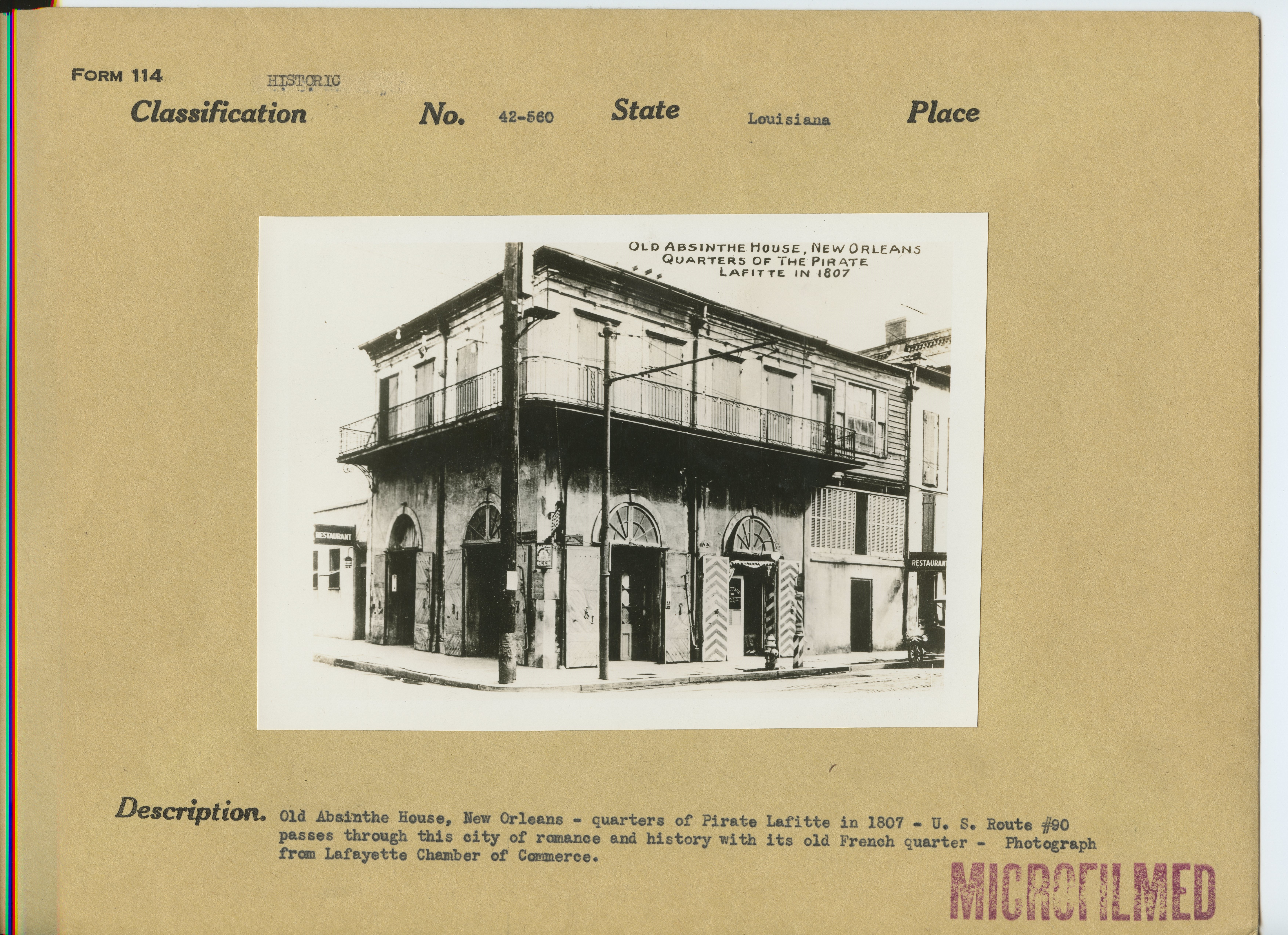 Old Absinthe House