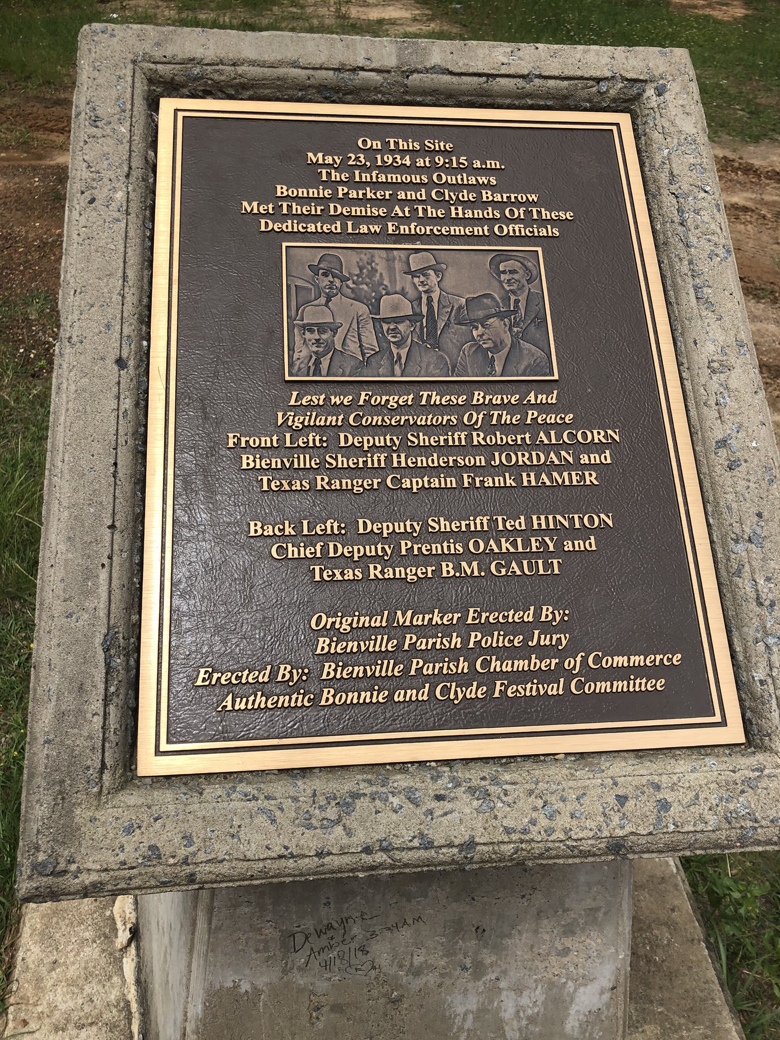 Bonnie and Clyde Ambush Site