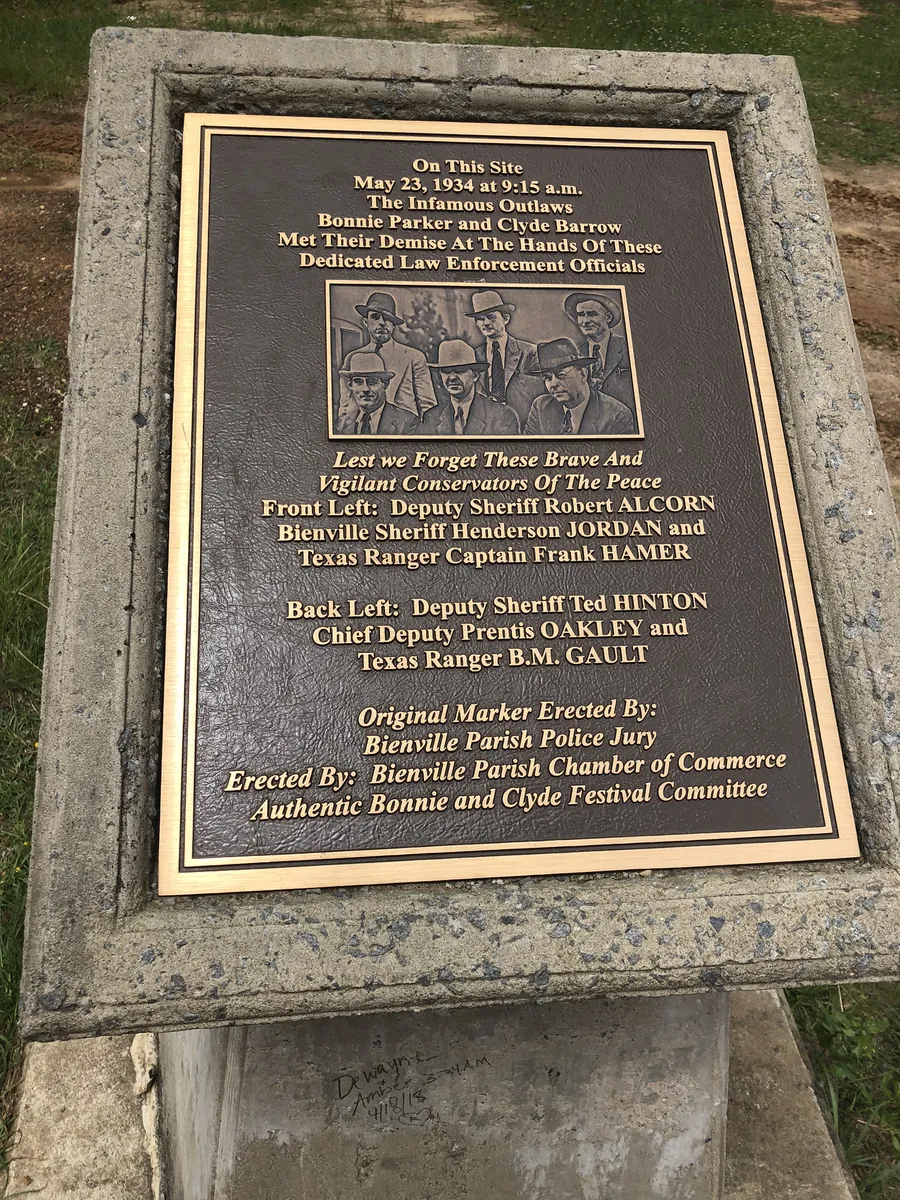 Bonnie and Clyde Ambush Site
