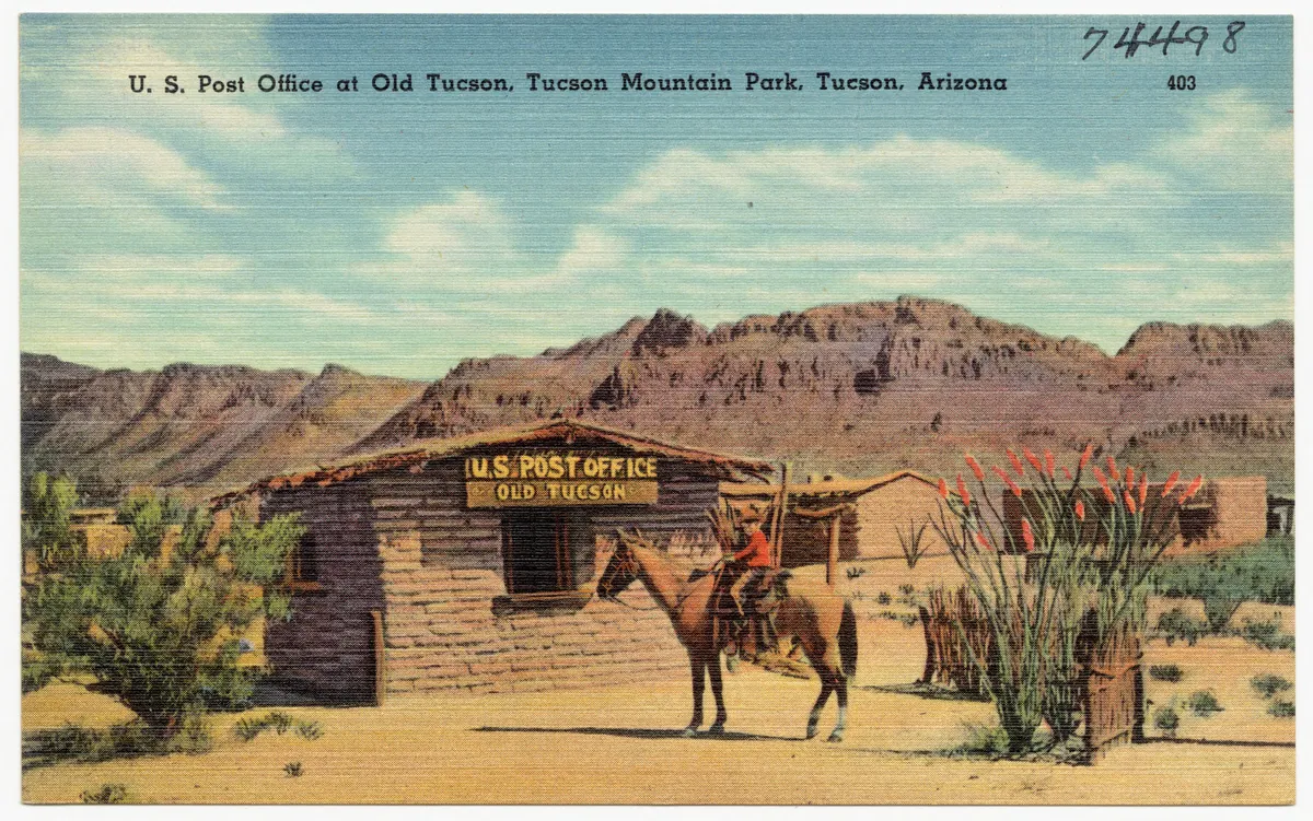 Old Tucson — historical photo