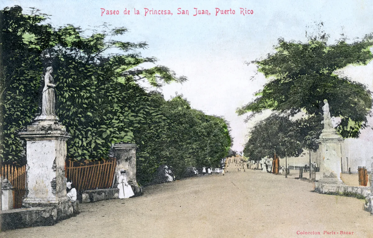 Paseo de la Princesa — historical photo
