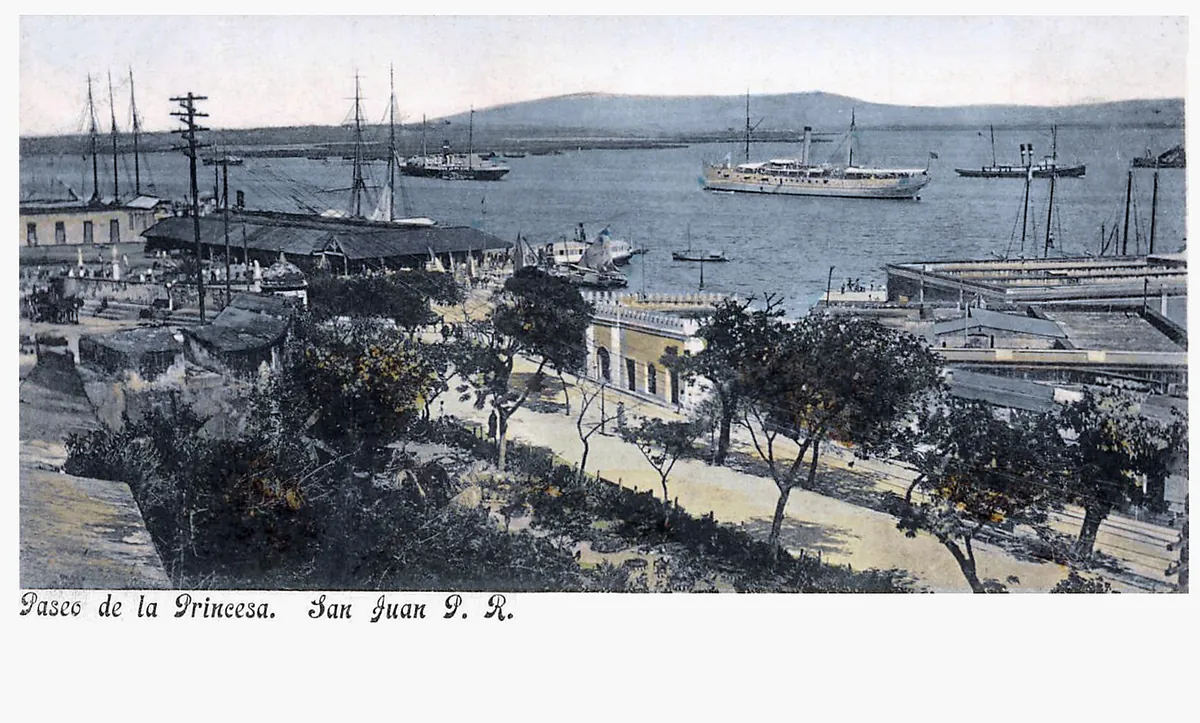 Paseo de la Princesa — historical photo