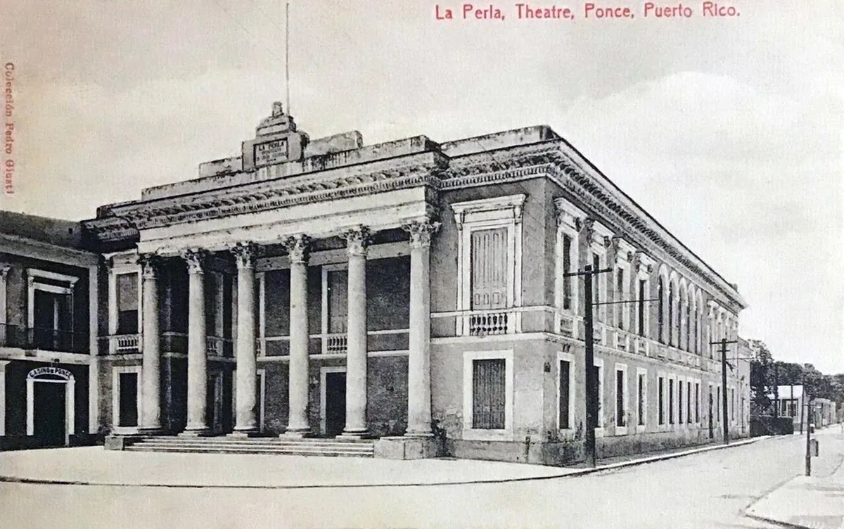 Teatro La Perla, Ponce — historical photo
