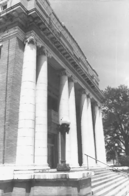 Beauregard Parish Courthouse — historical photo