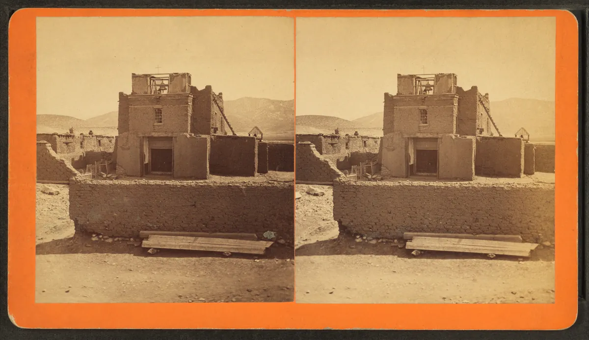 San Miguel Mission — historical photo
