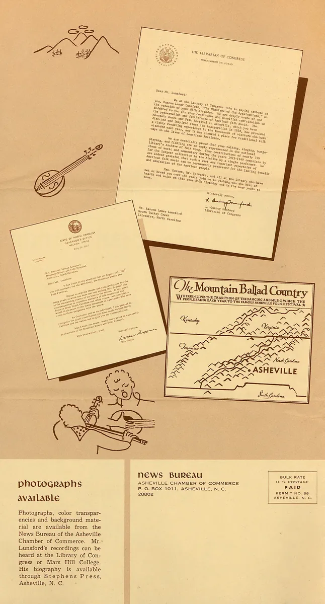 Mountain Dance and Folk Festival — historical photo