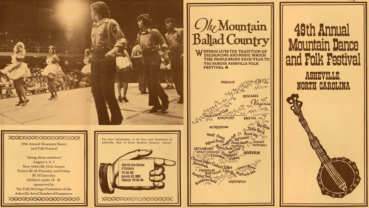 Mountain Dance and Folk Festival — historical photo