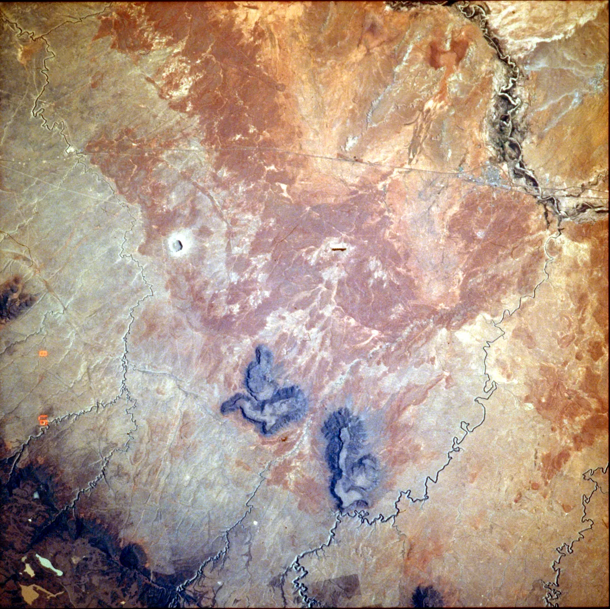 Meteor Crater (Barringer Crater) — historical photo
