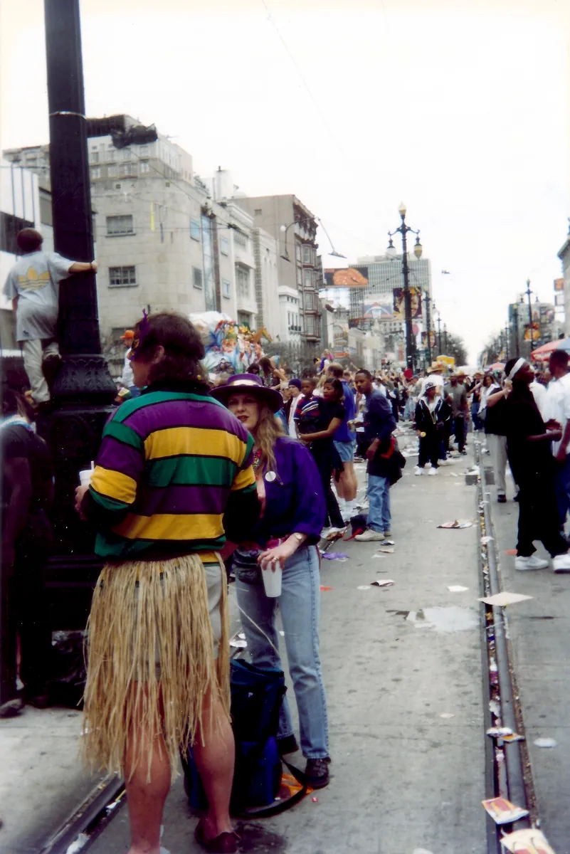 Canal Street — The Neutral Ground — historical photo