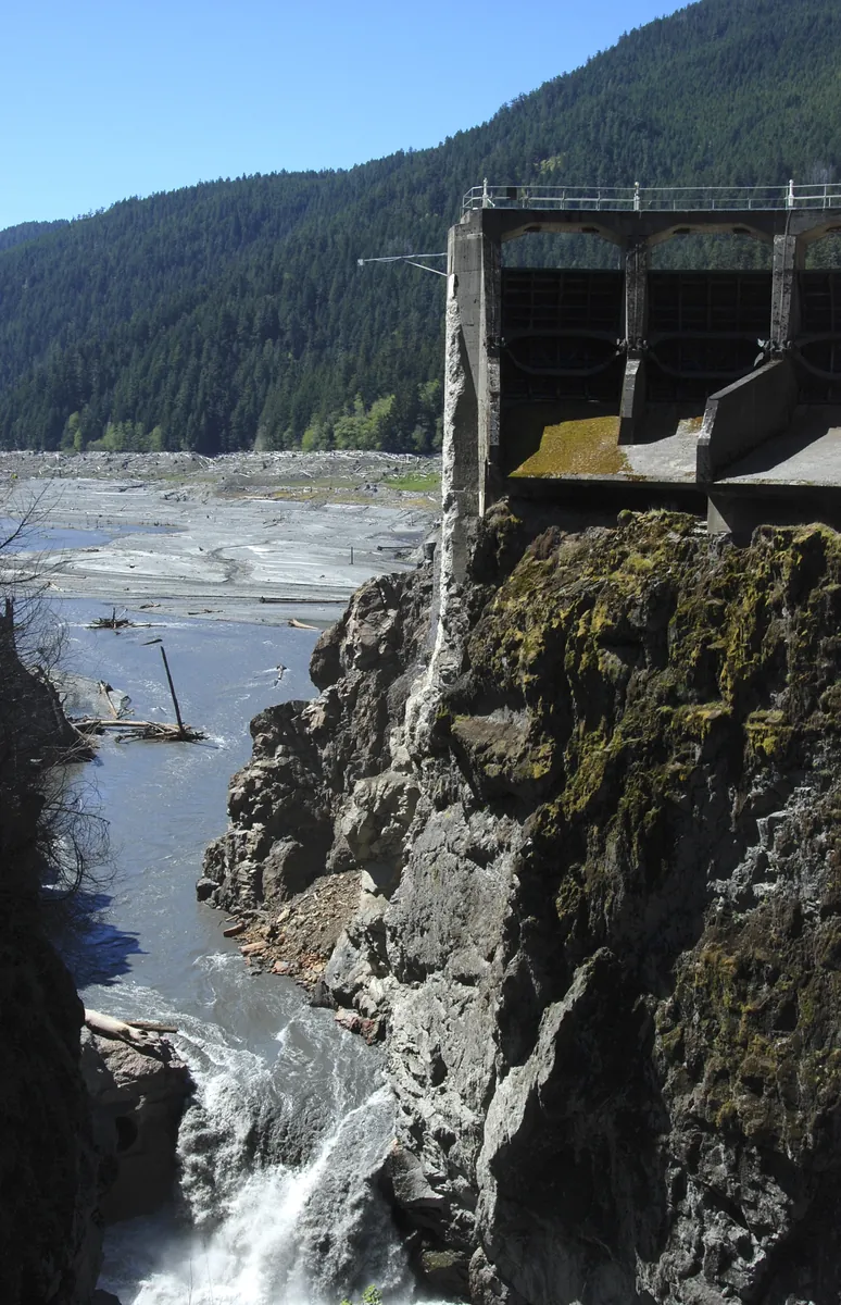Elwha River Dam Removal Site