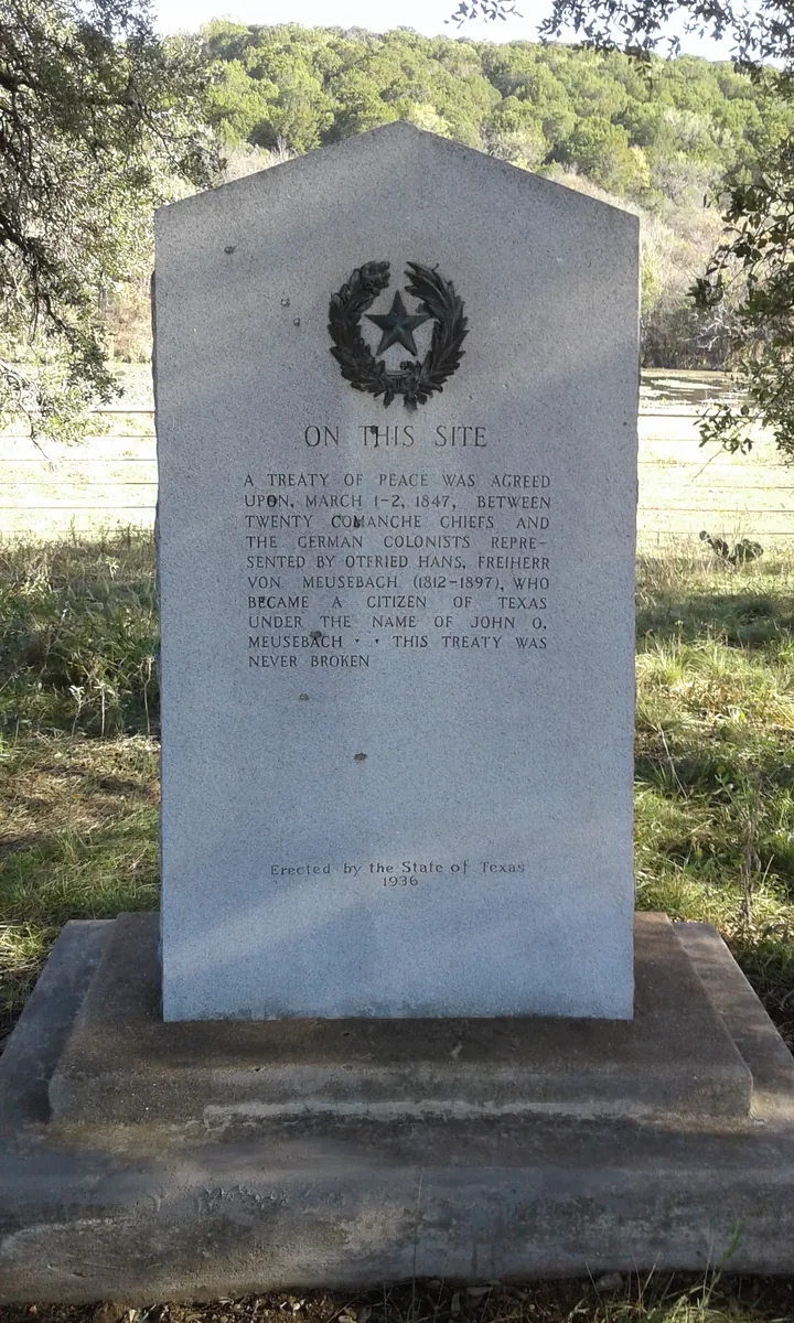 Meusebach-Comanche Treaty Site (Comanche Chief's Camp, Llano River)