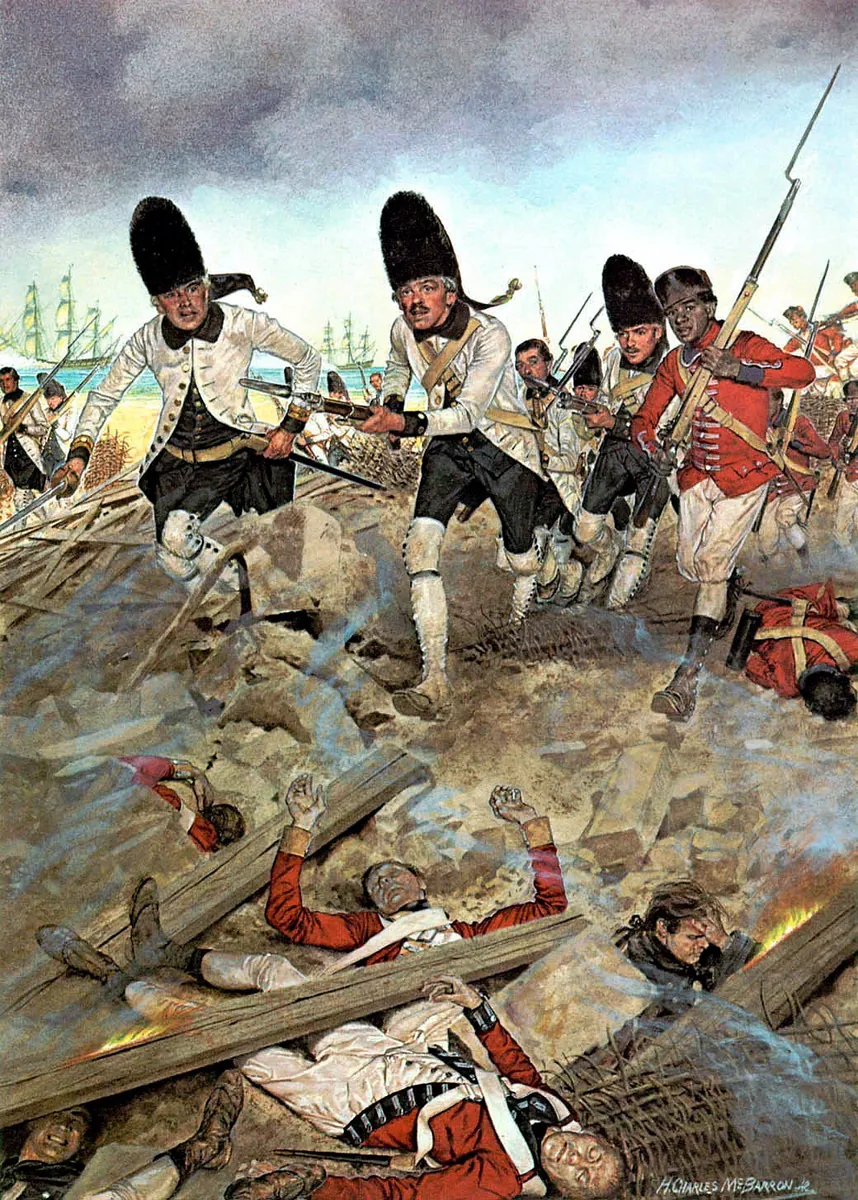 Bernardo de Gálvez — The Battle of 1779 — historical photo